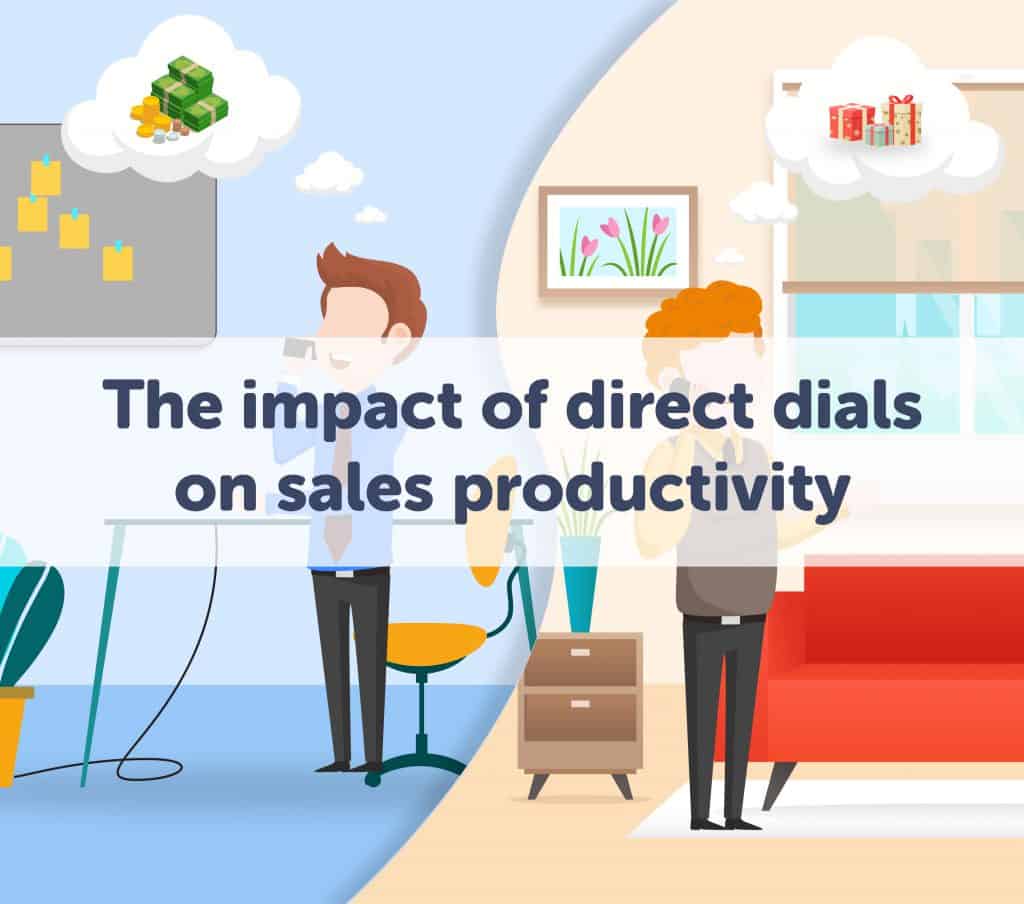 impact direct dials sales productivity