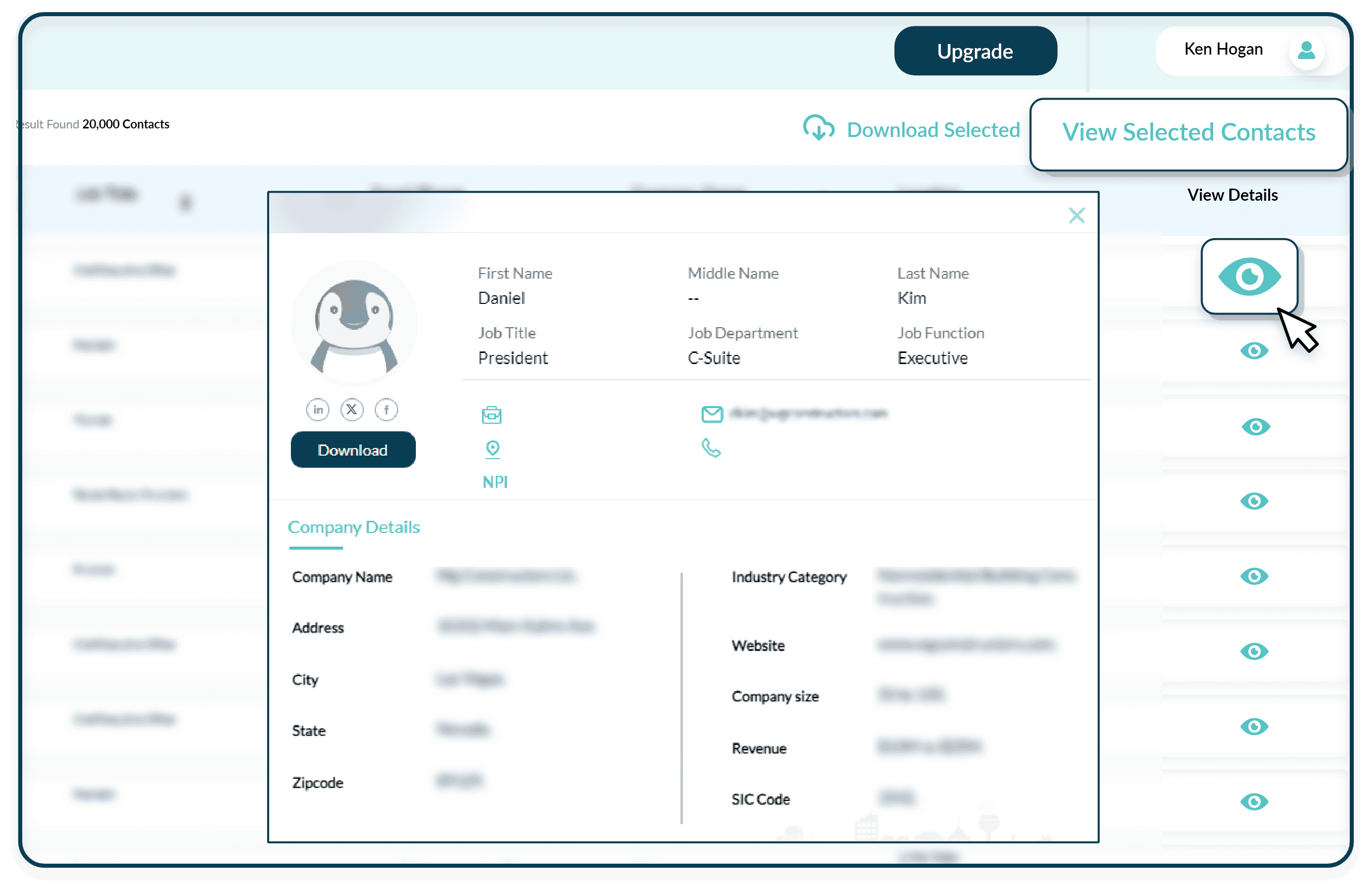 ReachStream View Profile Details