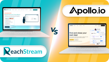 B2B Database- ReachStream v/s Apollo.io.