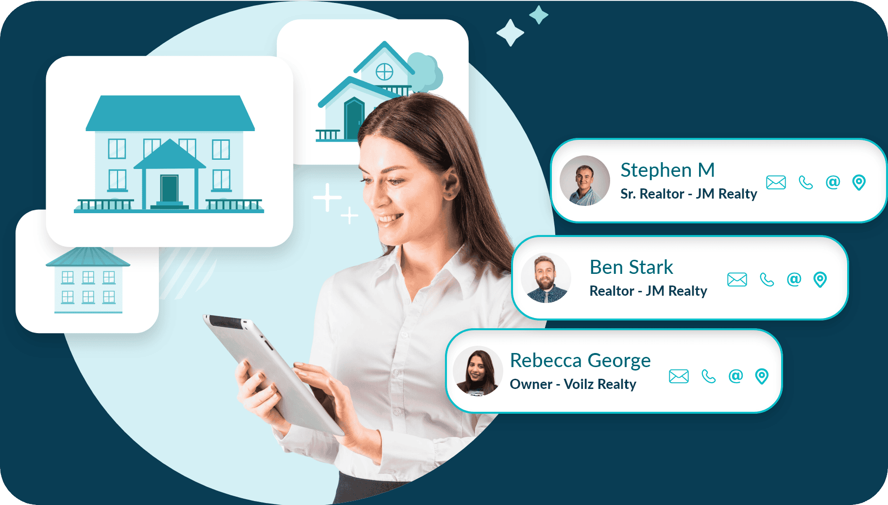 Boost sales using a real estate agents contact list for targeted outreach