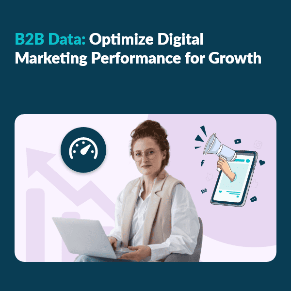 growth chart representing B2B data impact