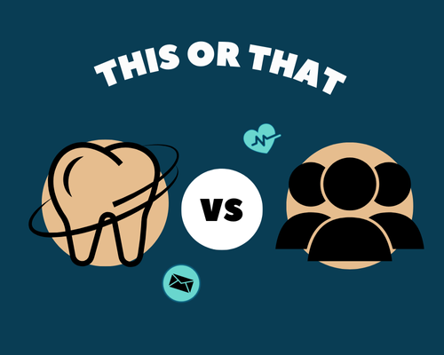 Dentist vs Generic Healthcare Contact List Key Differences