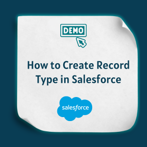 How to Create Record Type in Salesforce Feature How to Create Record Type in Salesforce Feature