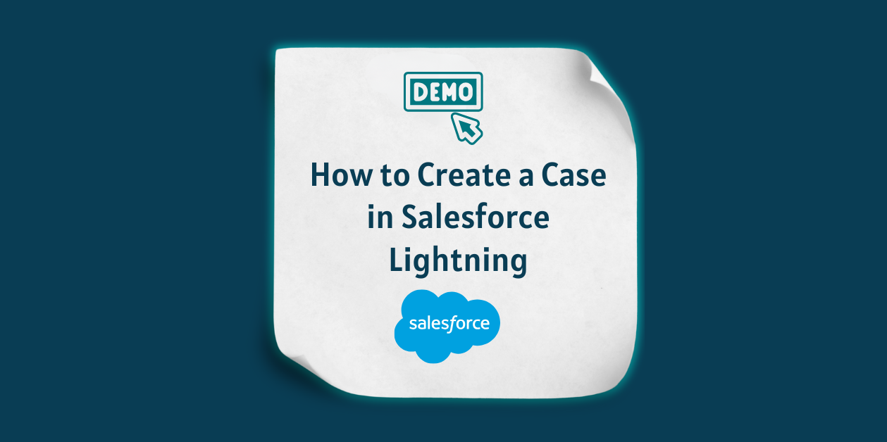 How to Create a Case in Salesforce Lightning