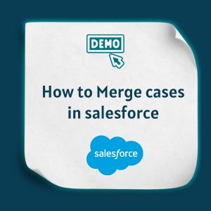 How to Merge cases in salesforce Feature How to Merge cases in salesforce - Feature