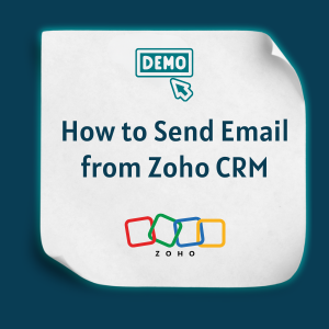 How to Send Email from Zoho CRM