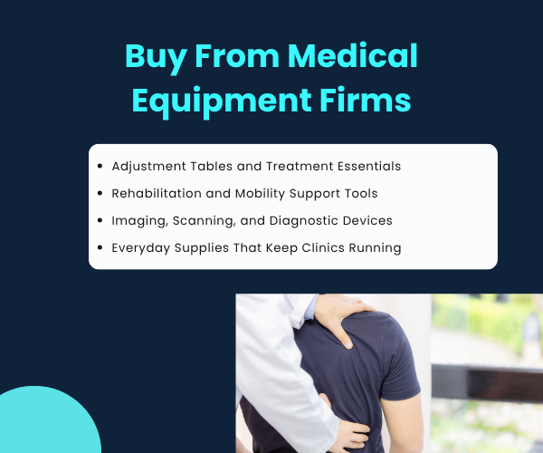 What Chiropractors Actually Buy From Medical Equipment Firms