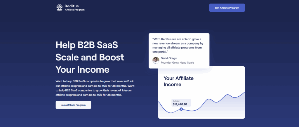 reditus Affiliate Program