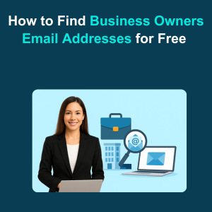 How to Find Business Owners' Email Addresses for Free Feature