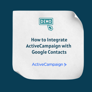 How to Integrate ActiveCampaign with Google Contacts Feature How to Integrate ActiveCampaign with Google Contacts