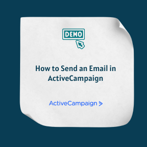 How to Send an Email in ActiveCampaign Feature How to Send an Email in ActiveCampaign