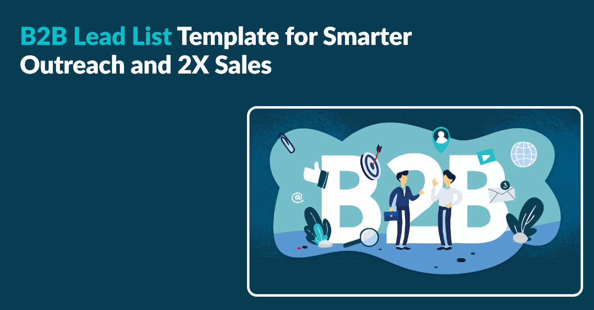 B2B Lead List Template – Download Free Excel Sheet
