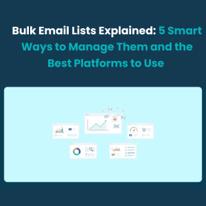 Bulk Email Lists Explained 5 Smart Ways to Manage Them and the Best Platforms to Use