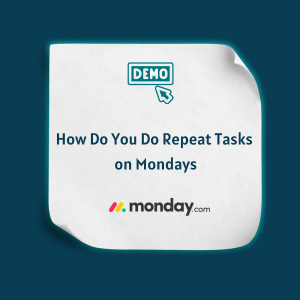 How Do You Do Repeat Tasks on Mondays Feature How Do You Do Repeat Tasks on Mondays - Feature
