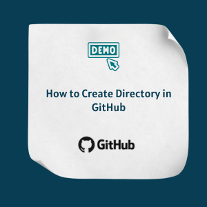 How to Create Directory in GitHub FE How to Create Directory in GitHub