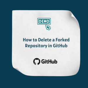 How to Delete a Forked Repository in GitHub FE How to Delete a Forked Repository in GitHub