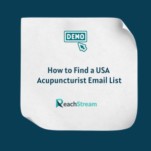 How to Find a USA Acupuncturist Email List FE How to Find a USA Acupuncturist Email List
