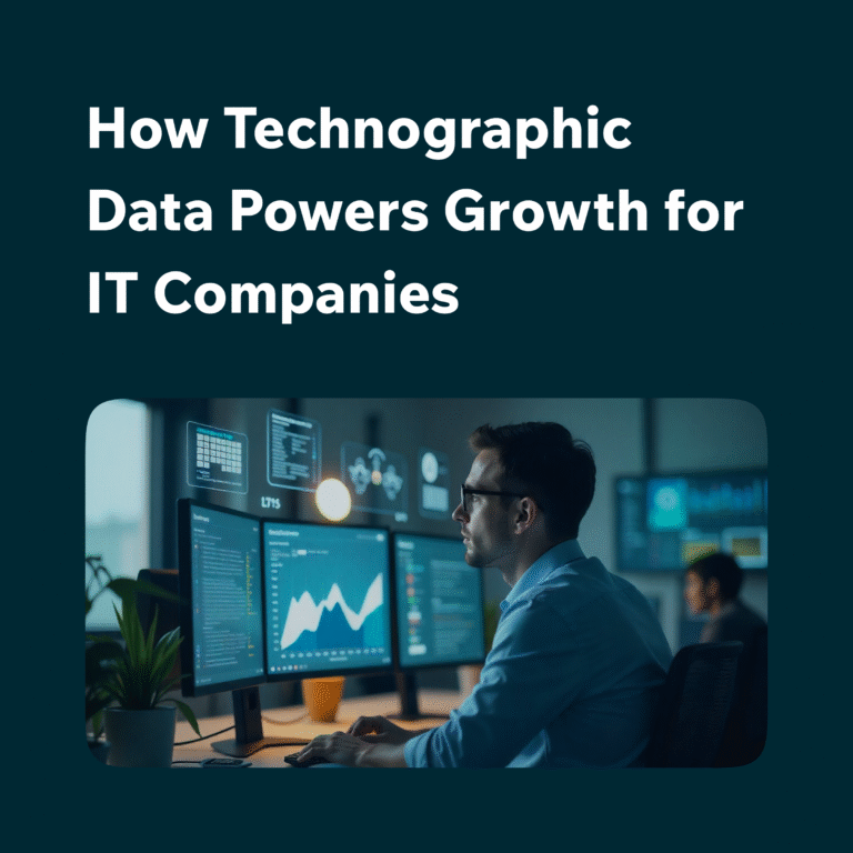 How Technographic Data Powers Growth for IT Companies feature How Technographic Data Powers Growth for IT Companies