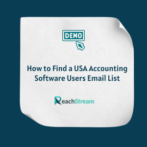 How to Find a USA Accounting Software Users Email List FE How to Find a USA Accounting Software Users Email List
