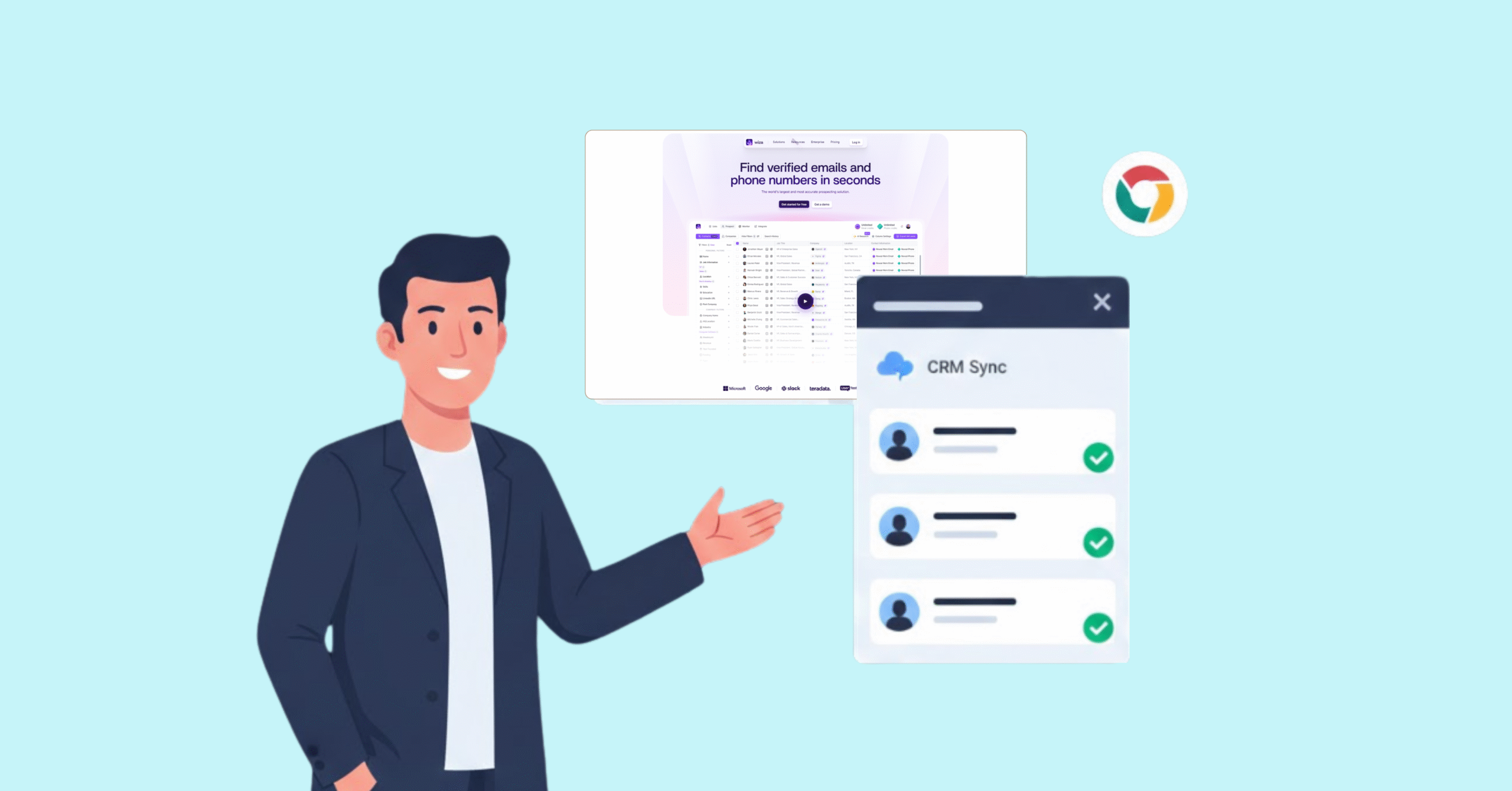 Wiza Chrome Extension Review 2026