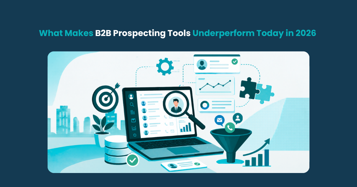 Why B2B Prospecting Tools Underperform in 2026