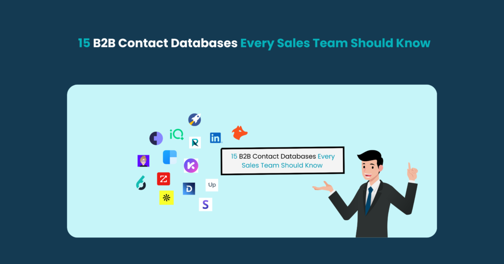15 B2B Contact Databases for Sales Teams in 2026