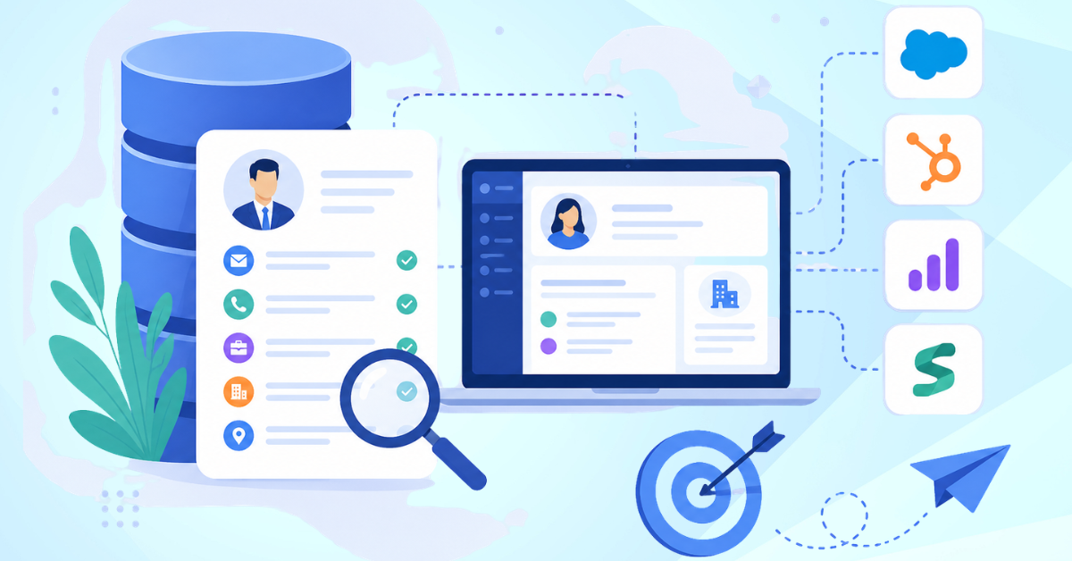 ReachAPI B2B Contact Data for CRM and Outreach - Hero