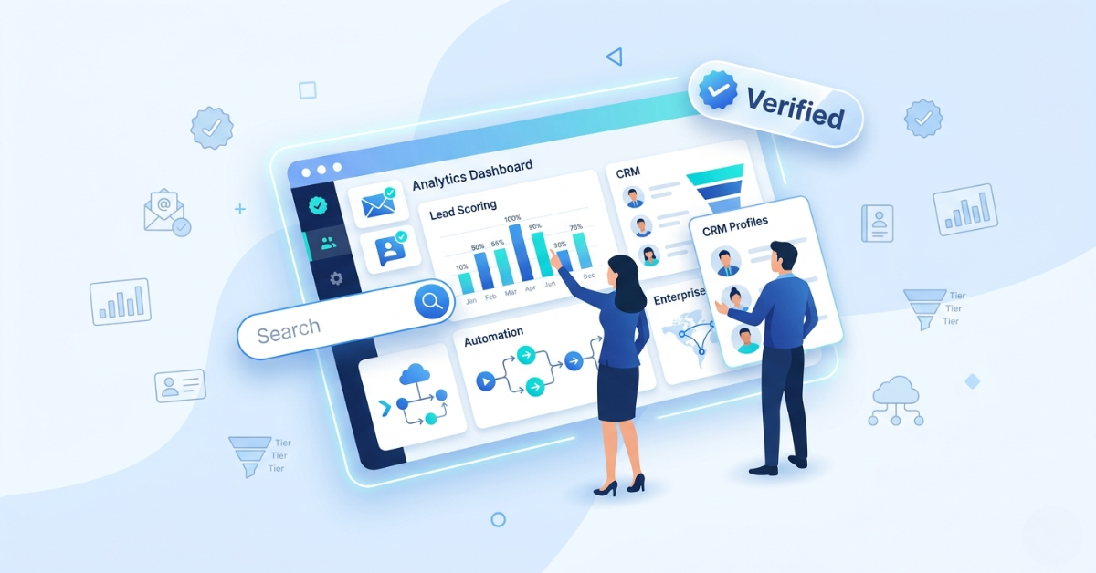 Top Enterprise Lead Gen Platforms With Verified Emails 2026