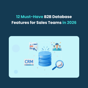 B2B Database Features for Sales Teams