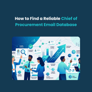 FE How to Find a Reliable Chief of Procurement Email Database How to Find a Reliable Chief of Procurement Email Database