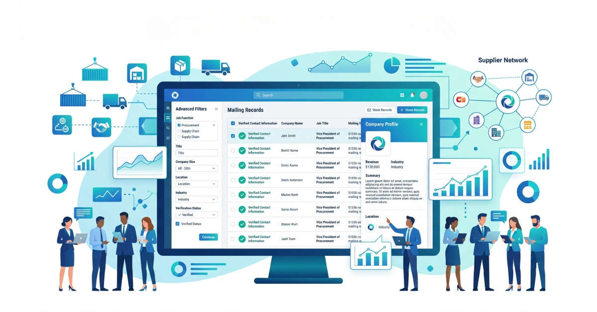 How to Get a Vice President of Procurement Mailing List Free