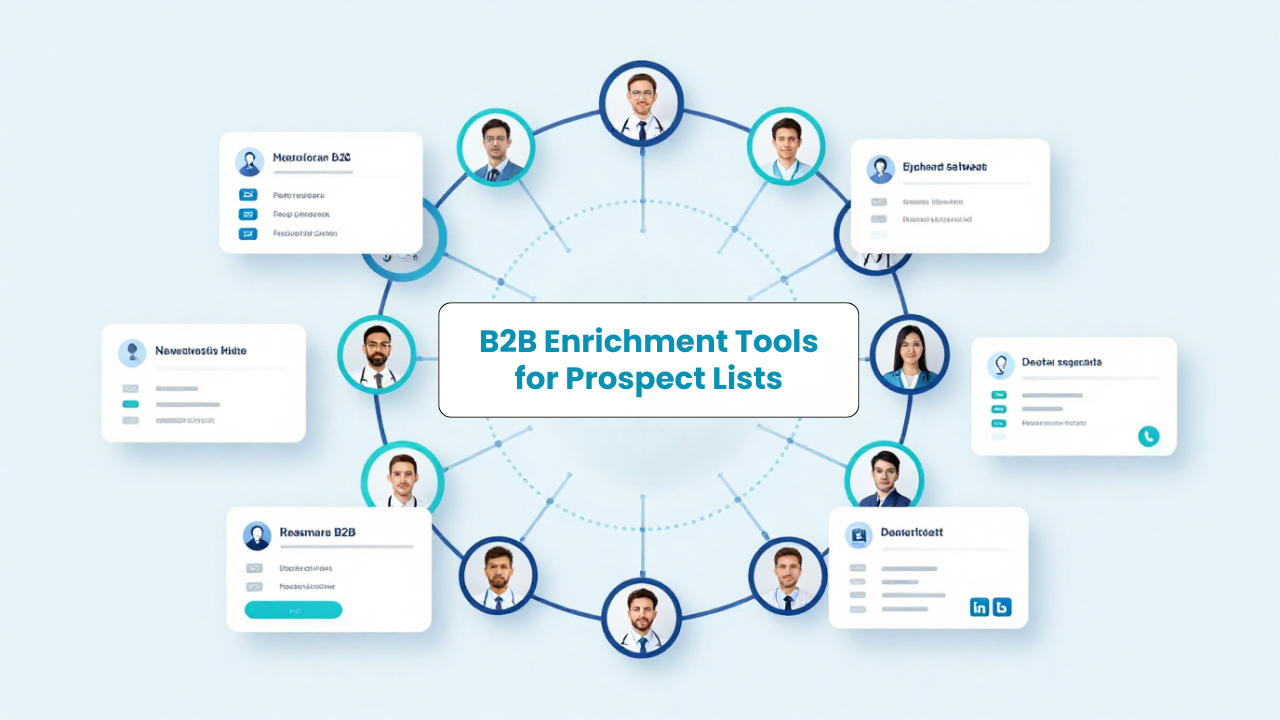Top 10 B2B Enrichment Tools for Prospect Lists