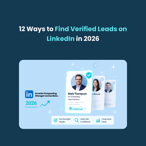 Verified Leads on LinkedIn Verified Leads on LinkedIn