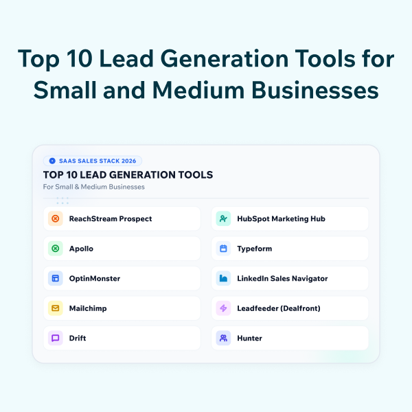 Best Lead Generation Tools for Small & Medium Businesses: Top 10