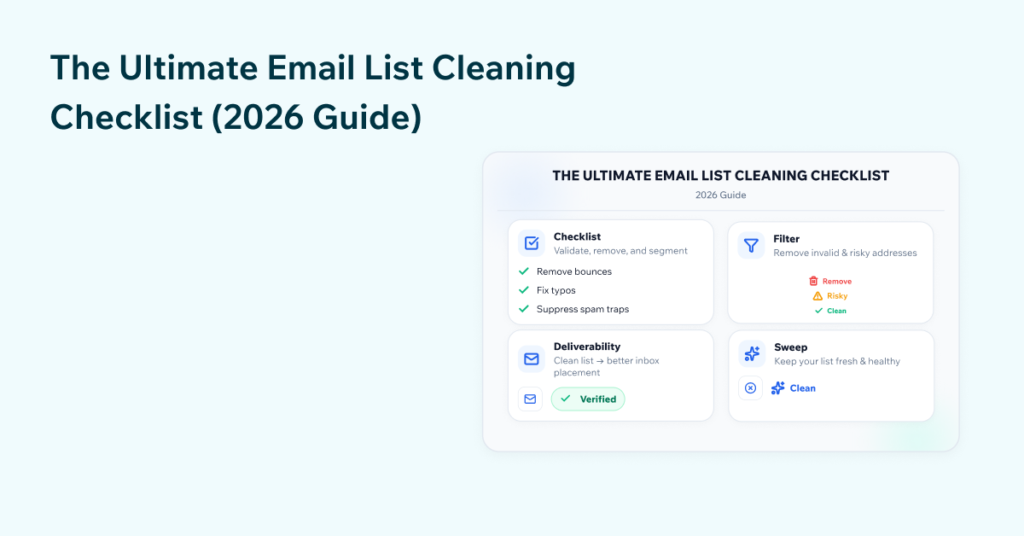 The 2026 Guide to Cleaning and Maintaining Your Email List