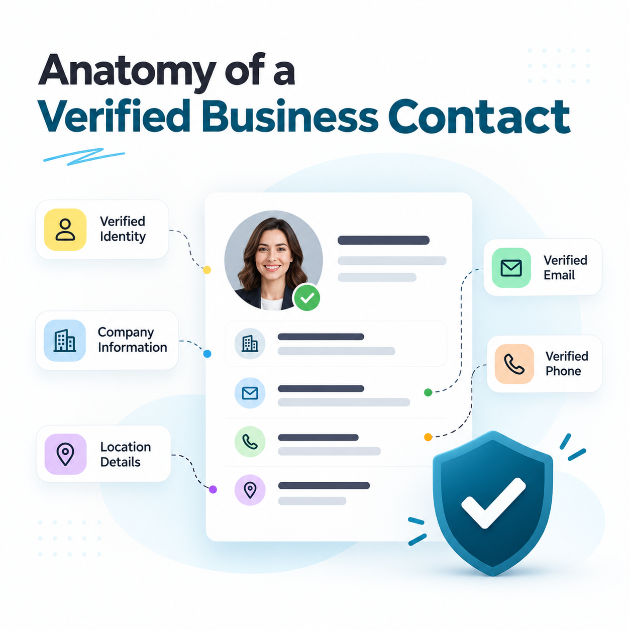 Anatomy of a Verified B2B Contact Record Explained