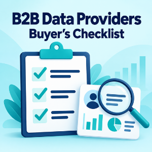 B2B data provider buyers checklist1 B2B data