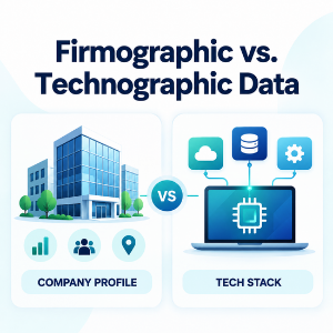 Firmographic vs. Technographic Data firmographic vs technographic data