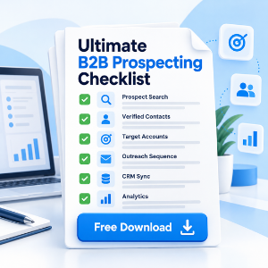 b2b pros b2b prospecting checklist