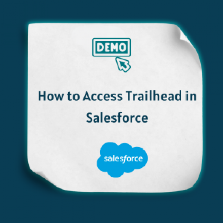How to Access Trailhead in Salesforce -Feature