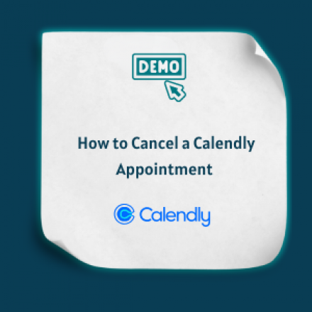 How to Cancel a Calendly Appointment -Feature