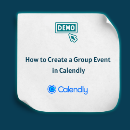 How to Create a Group Event in Calendly -Feature
