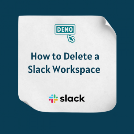 How to Delete a Slack Workspace