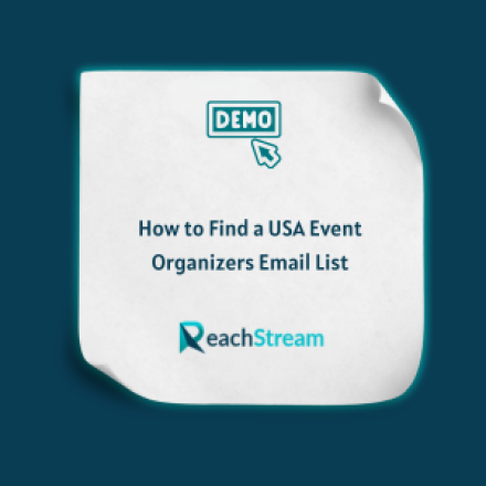 How to Find a USA Event Organizers Email List - Feature