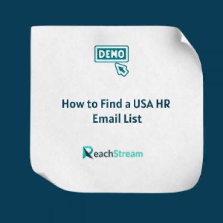How to Find a USA HR Email List