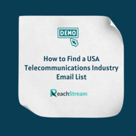 How to Find a USA Telecommunications Industry Email List