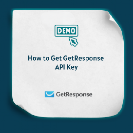 How to Get GetResponse API Key Feature