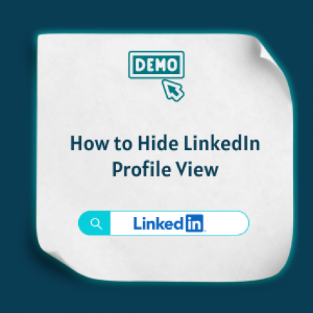 How to Hide LinkedIn Profile View Feature