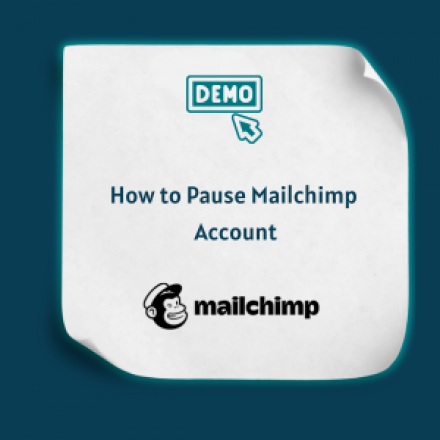 How to Pause Mailchimp Account - Feature