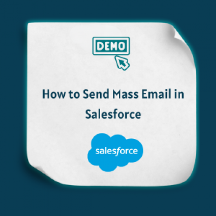 How to Send Mass Email in Salesforce-Feature